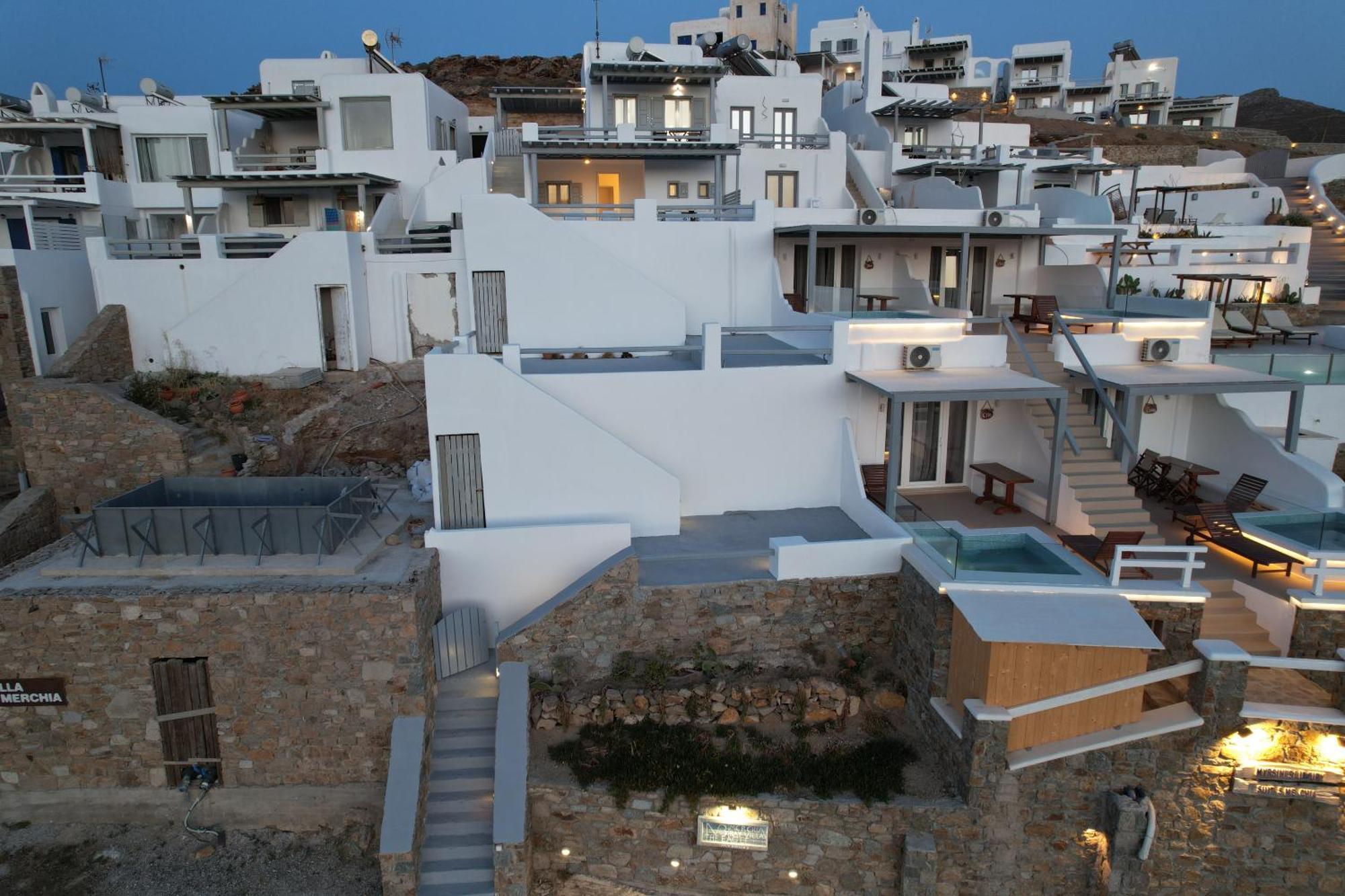 Merchia Bay Villas Mykonos Merchia Beach 外观 照片